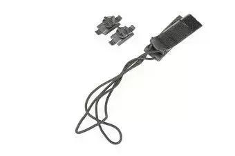 Adapter for goggles - black